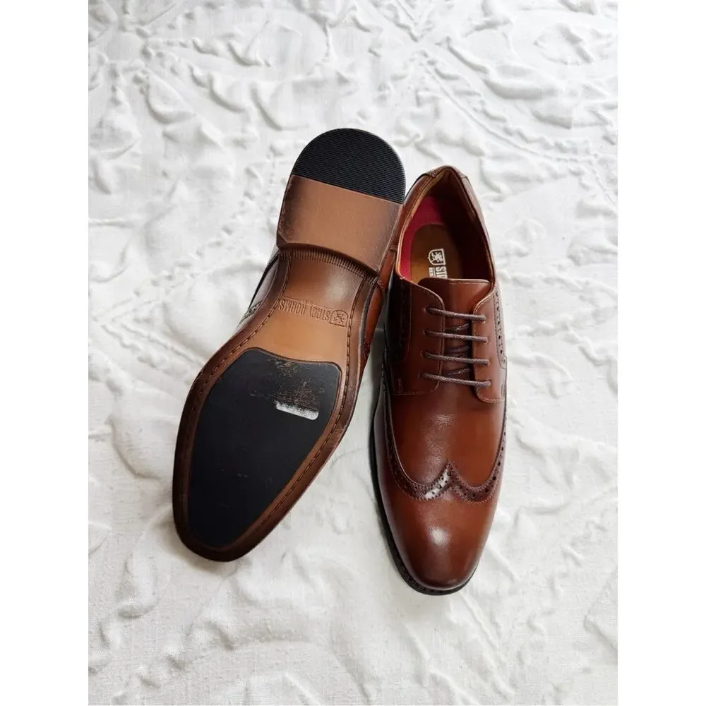 Stacy Adam’s Nichols Wing Tip Lace Up Size 7M